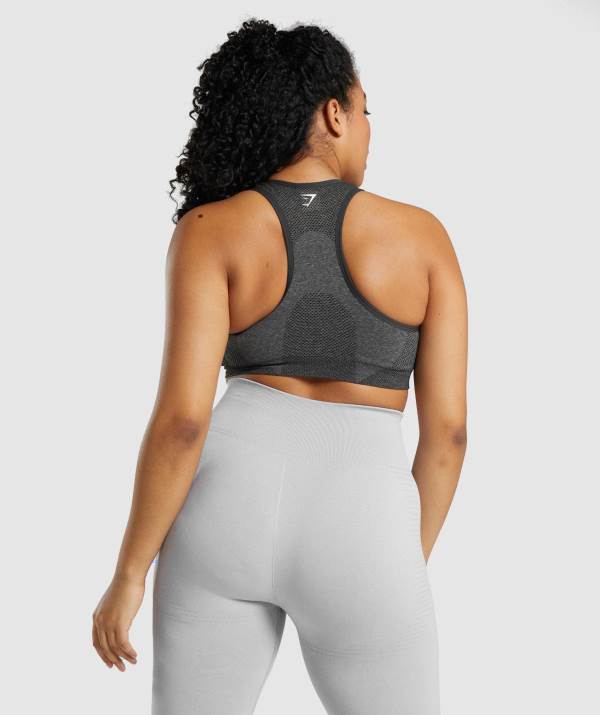 Damske Športové Podprsenky Gymshark Vital Seamless 2.0 Siva | GF8239415
